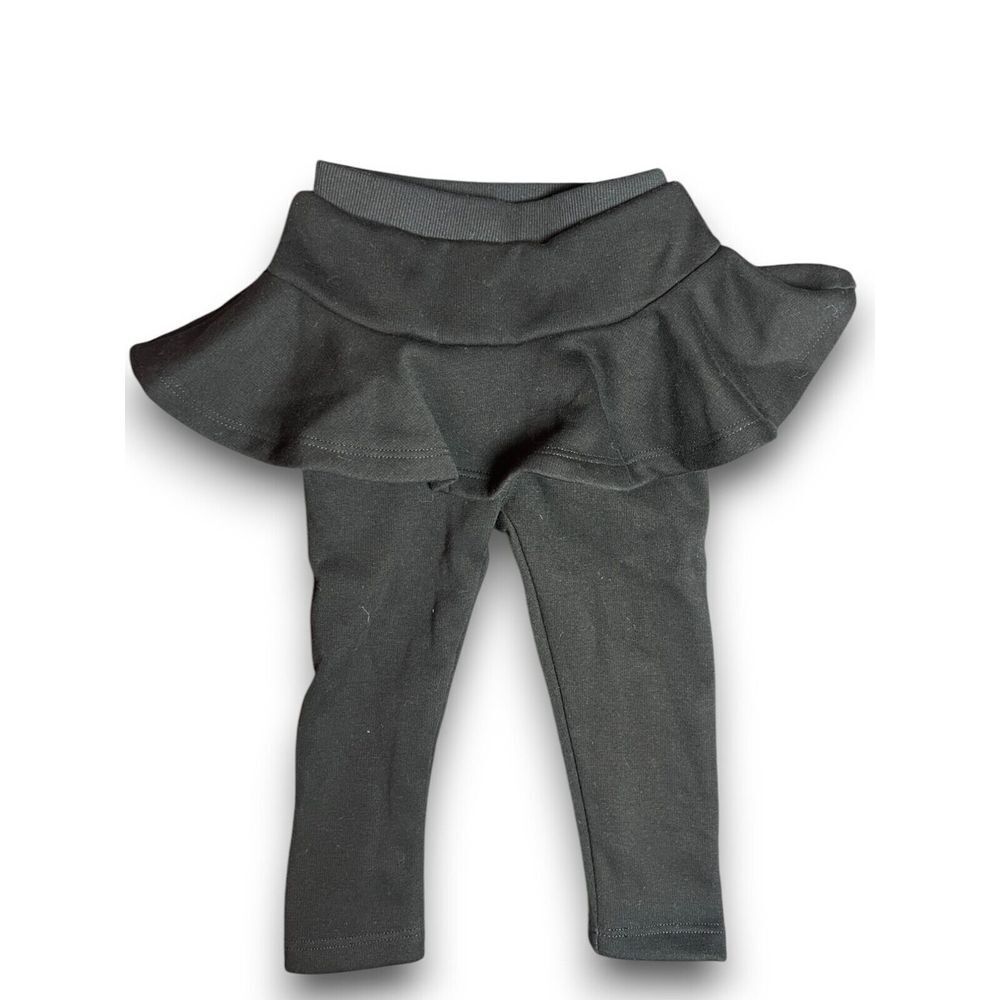 Alex + Nova Black Sabrina Plush Skirt Fleece Lined Leggings Winter Wear Size‎ 2T